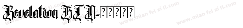 Revelation BTN字体转换